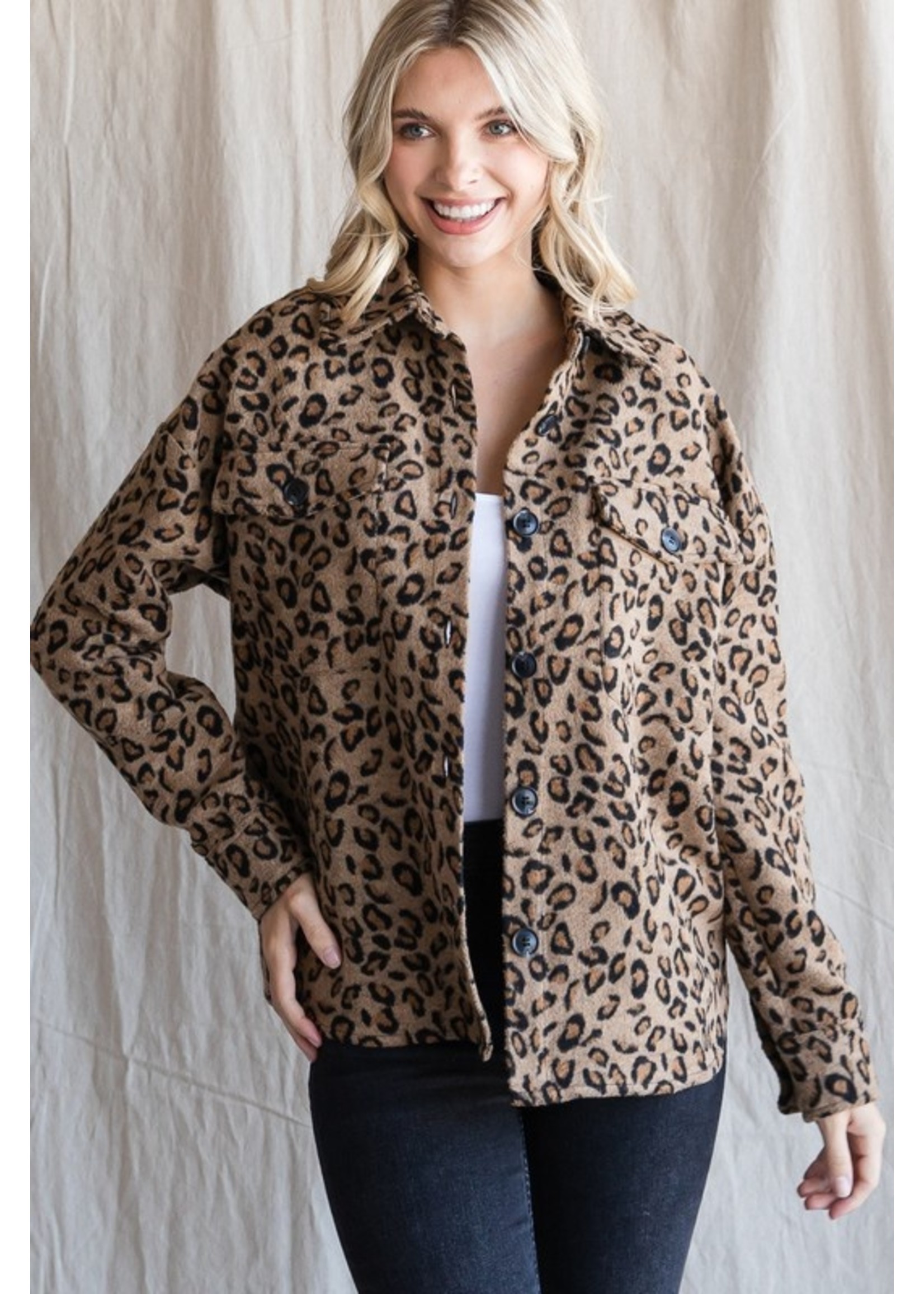 Jodifl Leopard Print Jacket