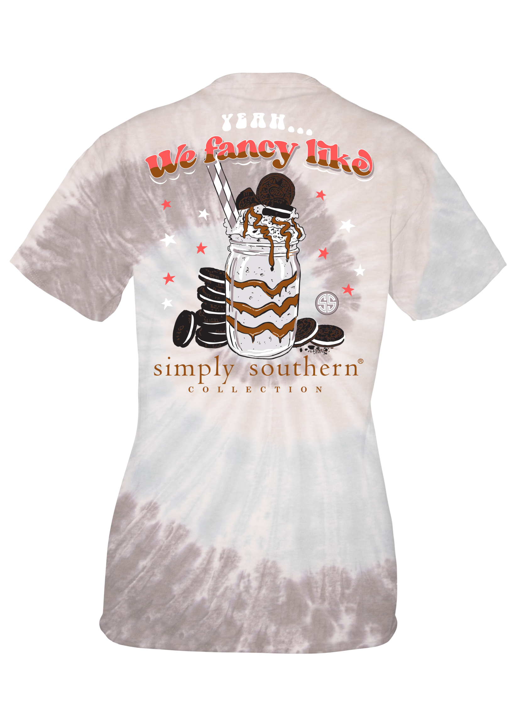 Simply Southern Collection Youth Fancy Like Short Sleeve T-Shirt