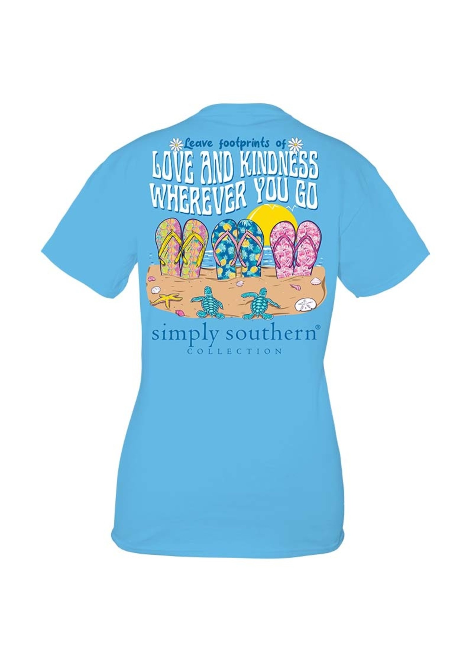Simply Southern Collection Love And Kindness Short Sleeve T-Shirt