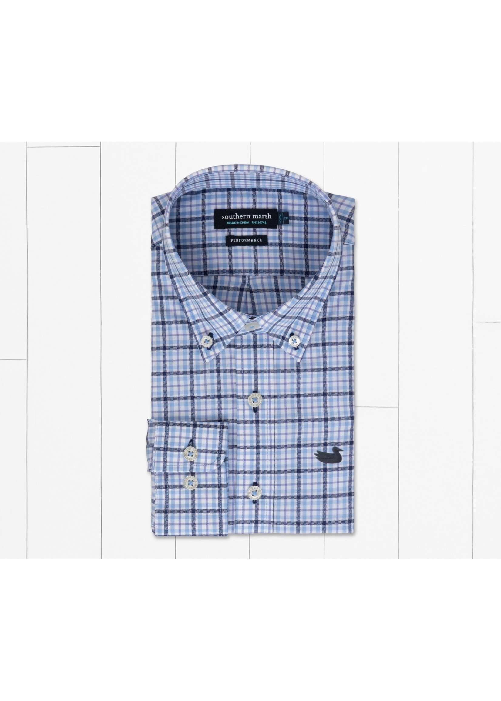 Southern Marsh Youth Gonzales Performance Dress Shirt