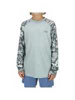 AFTCO Youth Tactical Camo LS Performance Shirt