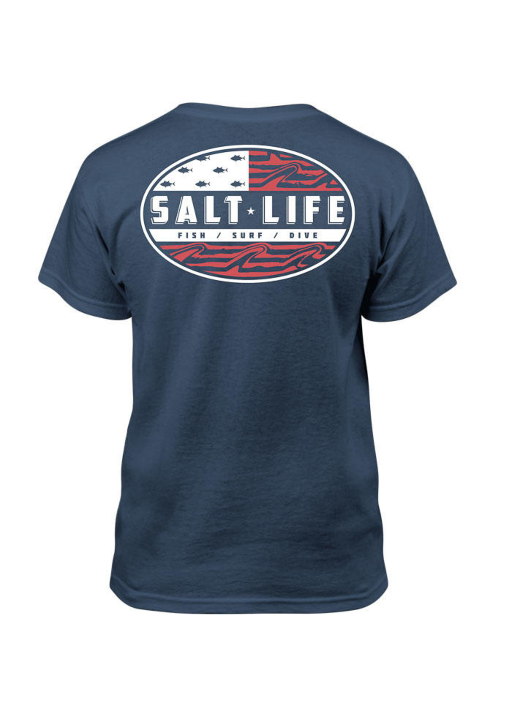 Salt Life Amerifinz Youth Short Sleeve T-Shirt