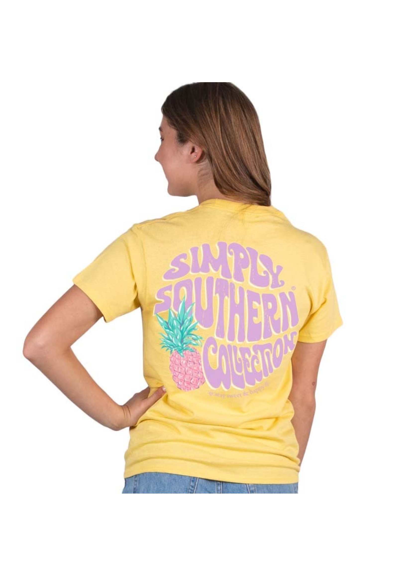 Pineapple Logo Short Sleeve T-Shirt 