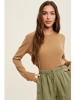 Casual Ribbed Top