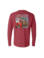 Southern Fried Cotton Running Christmas Trees Long Sleeve T-Shirt