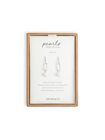 Demdaco Pearls From Within Earrings - Silver