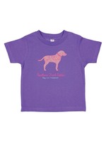Southern Fried Cotton Neon Hound Short Sleeve T-Shirt - Toddler