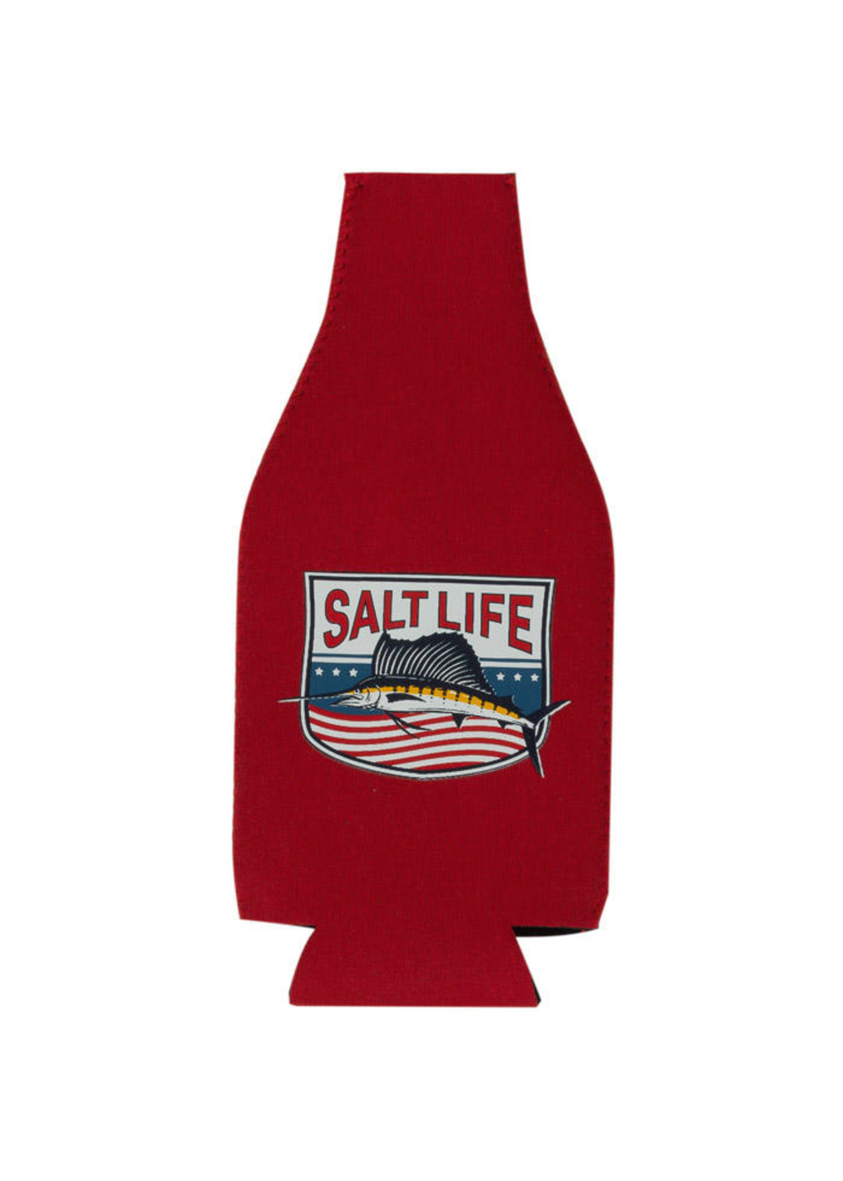 Salt Life Freedom Sail Bottle Holder-Red