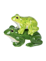 Ganz Stacking Salt & Pepper Shakers - Frogs  (1 pair)