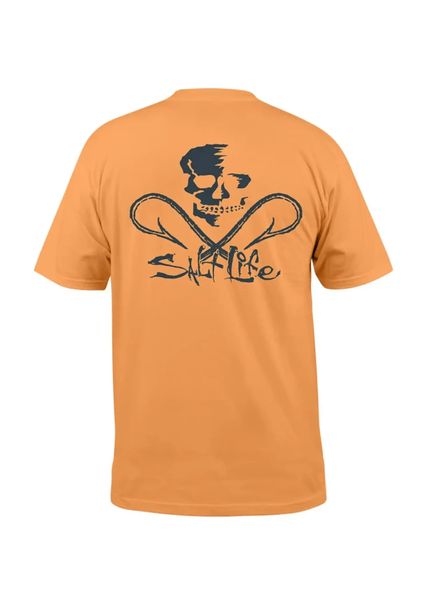 Salt Life Skull and Hooks Pocket Tee