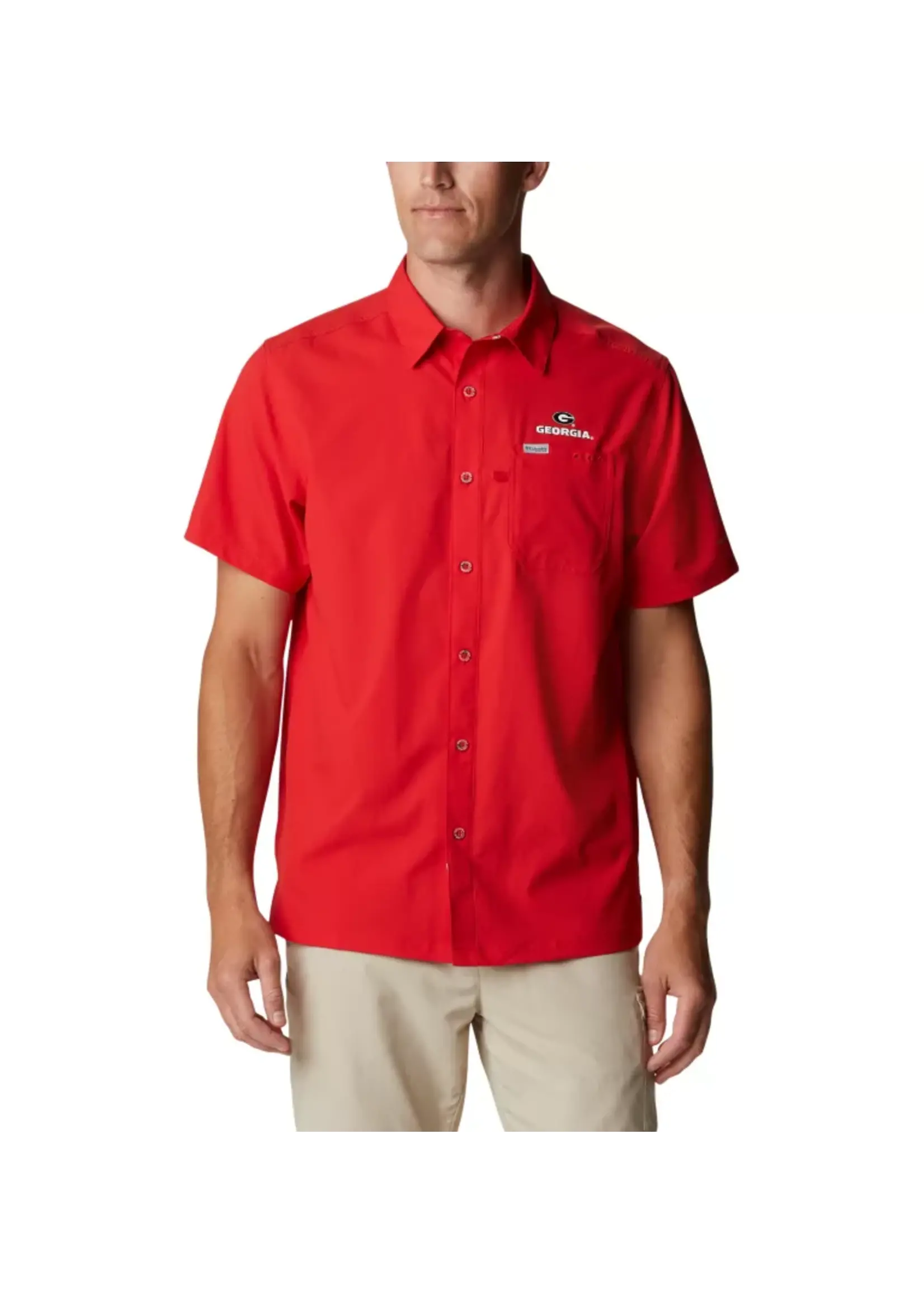 CLG PFG Slack Tide™ Camp Shirt - Georgia