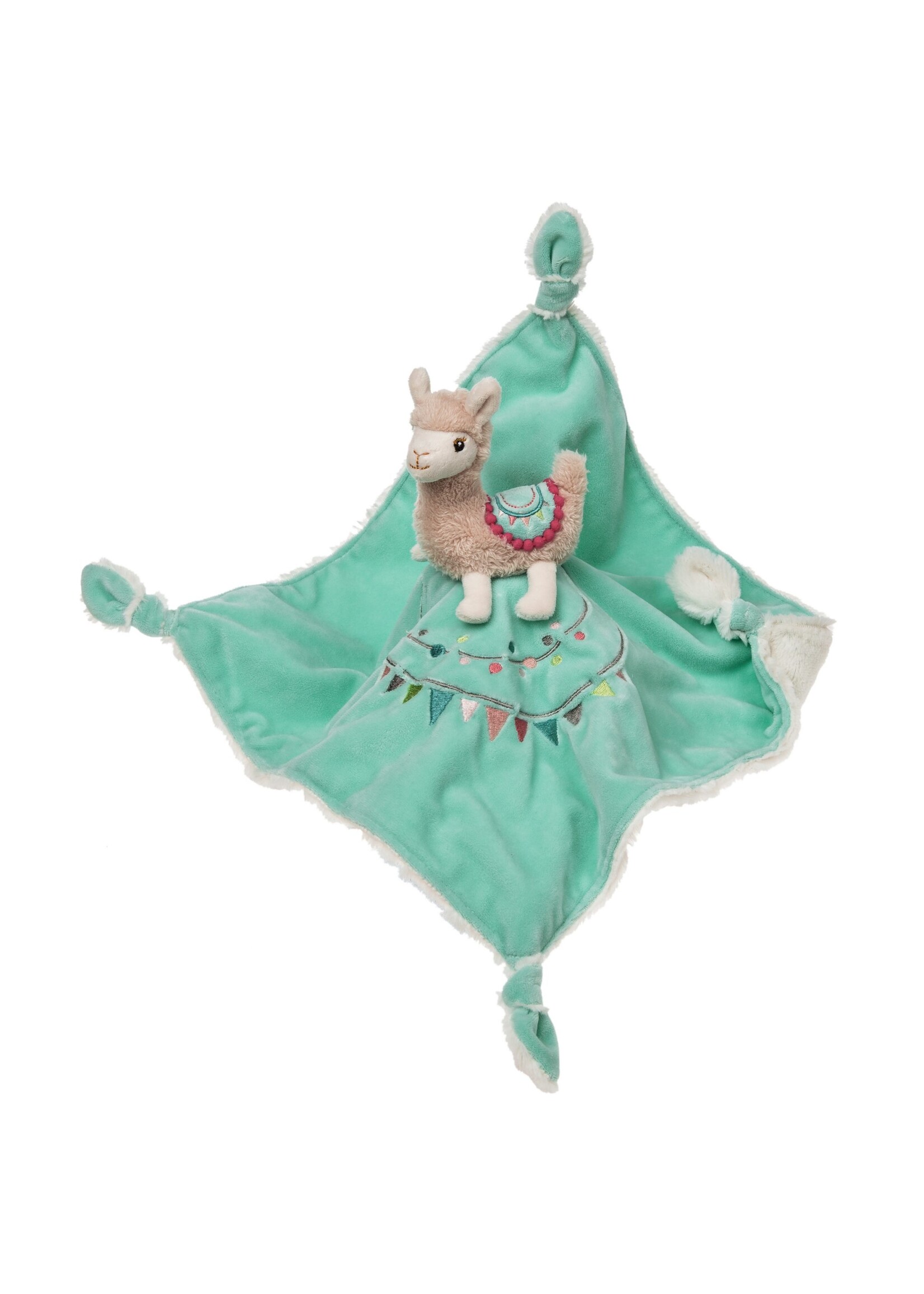Mary Meyer Lily Llama Character Blanket – 13×13″