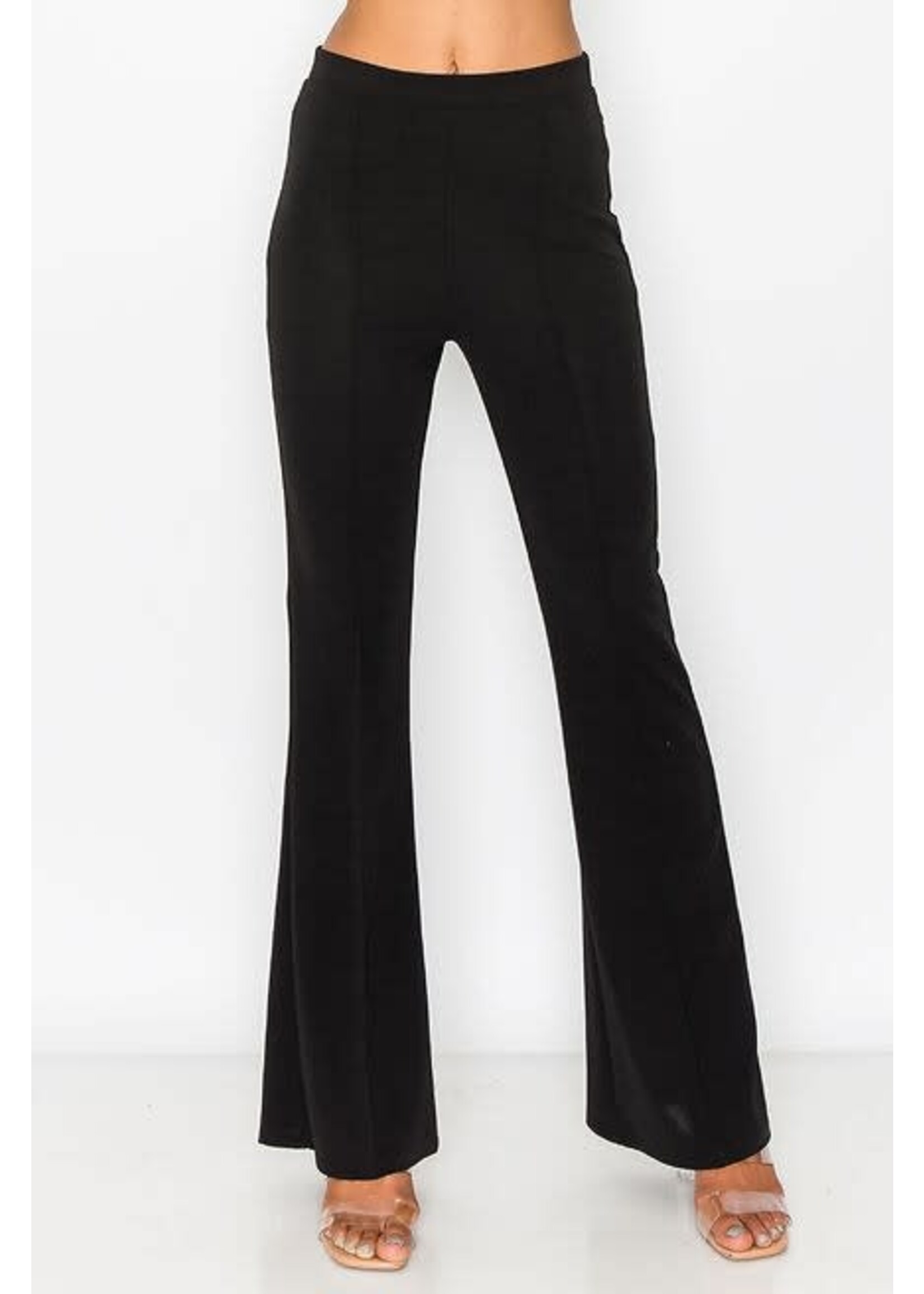 Stylive Pintuck Flare Pants