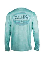 Salt Life CamoX Long Sleeve Performance Pocket Tee