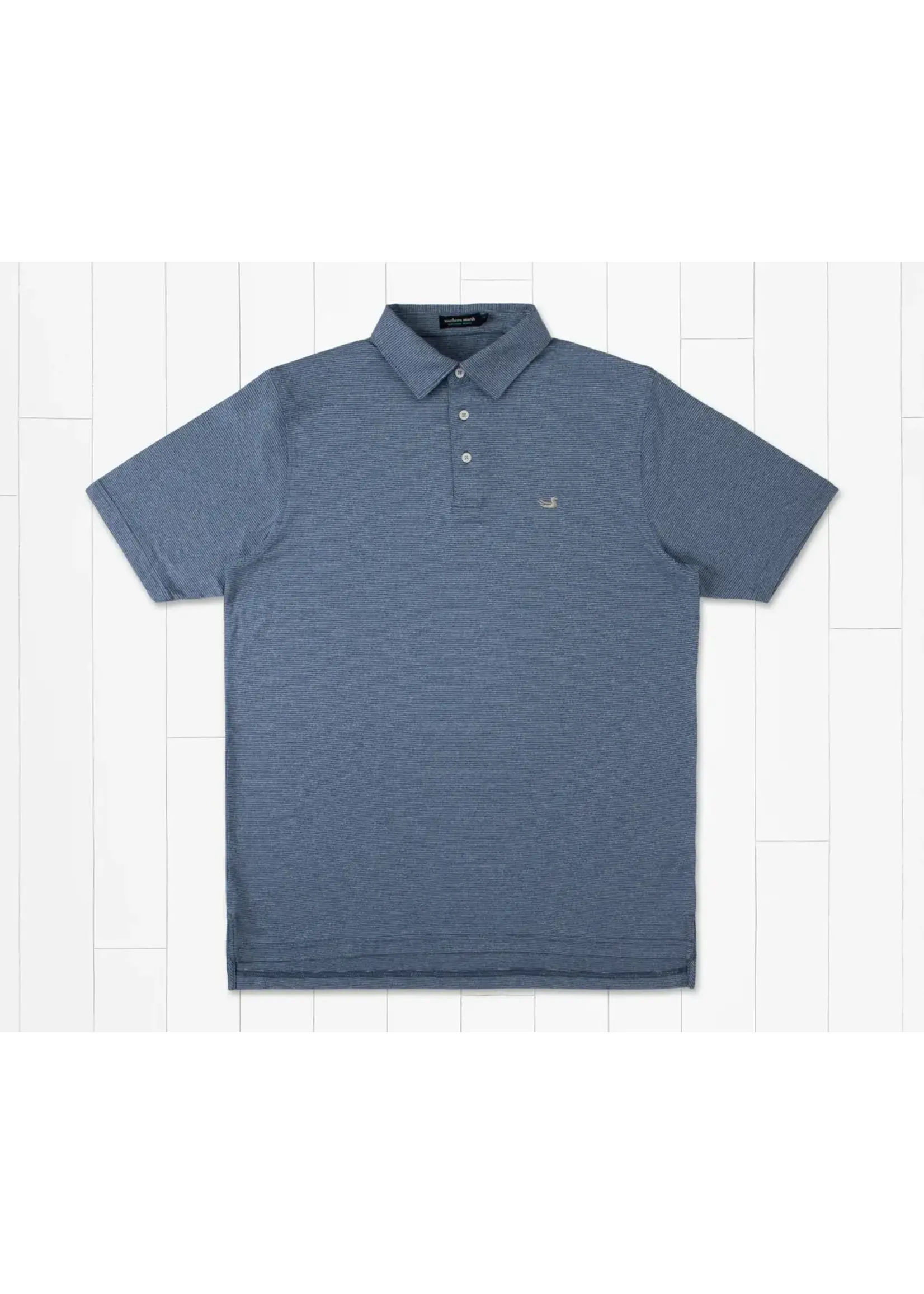 Southern Marsh Biscayne Heather Performance Polo