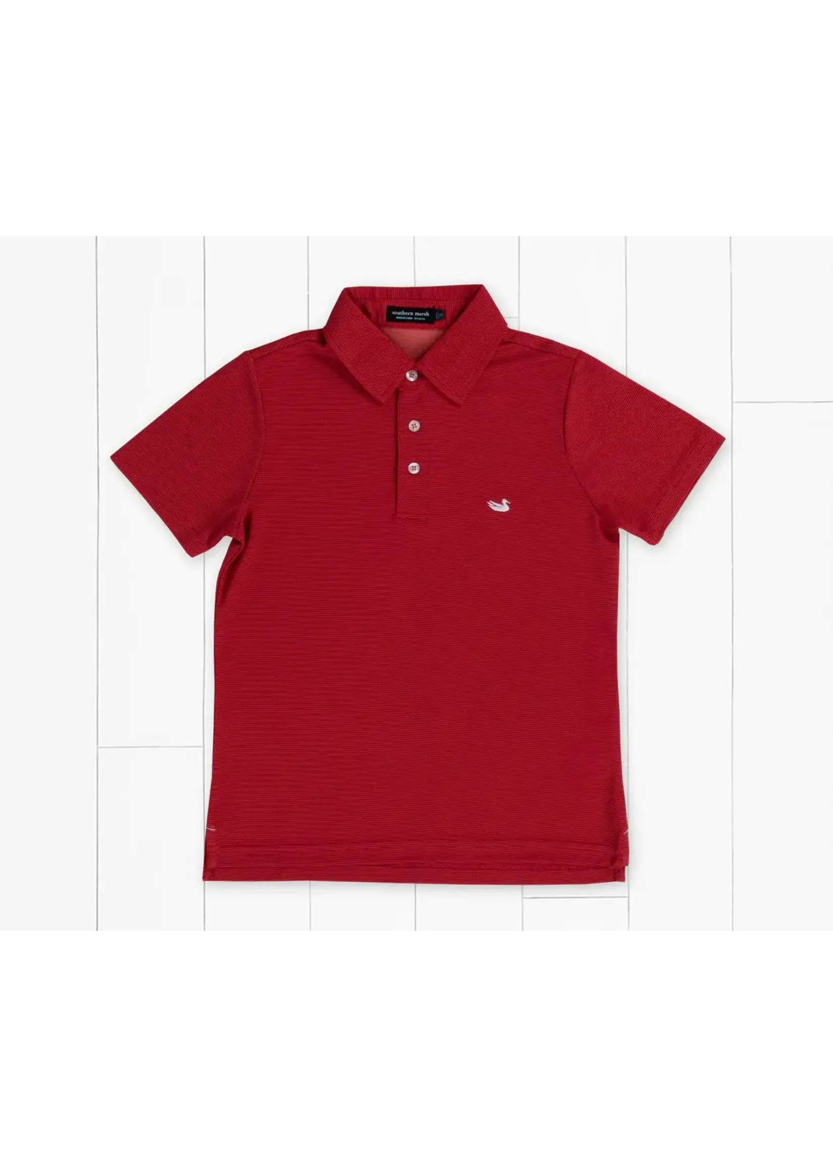 Southern Marsh Youth Abaco Mesh Performance Polo