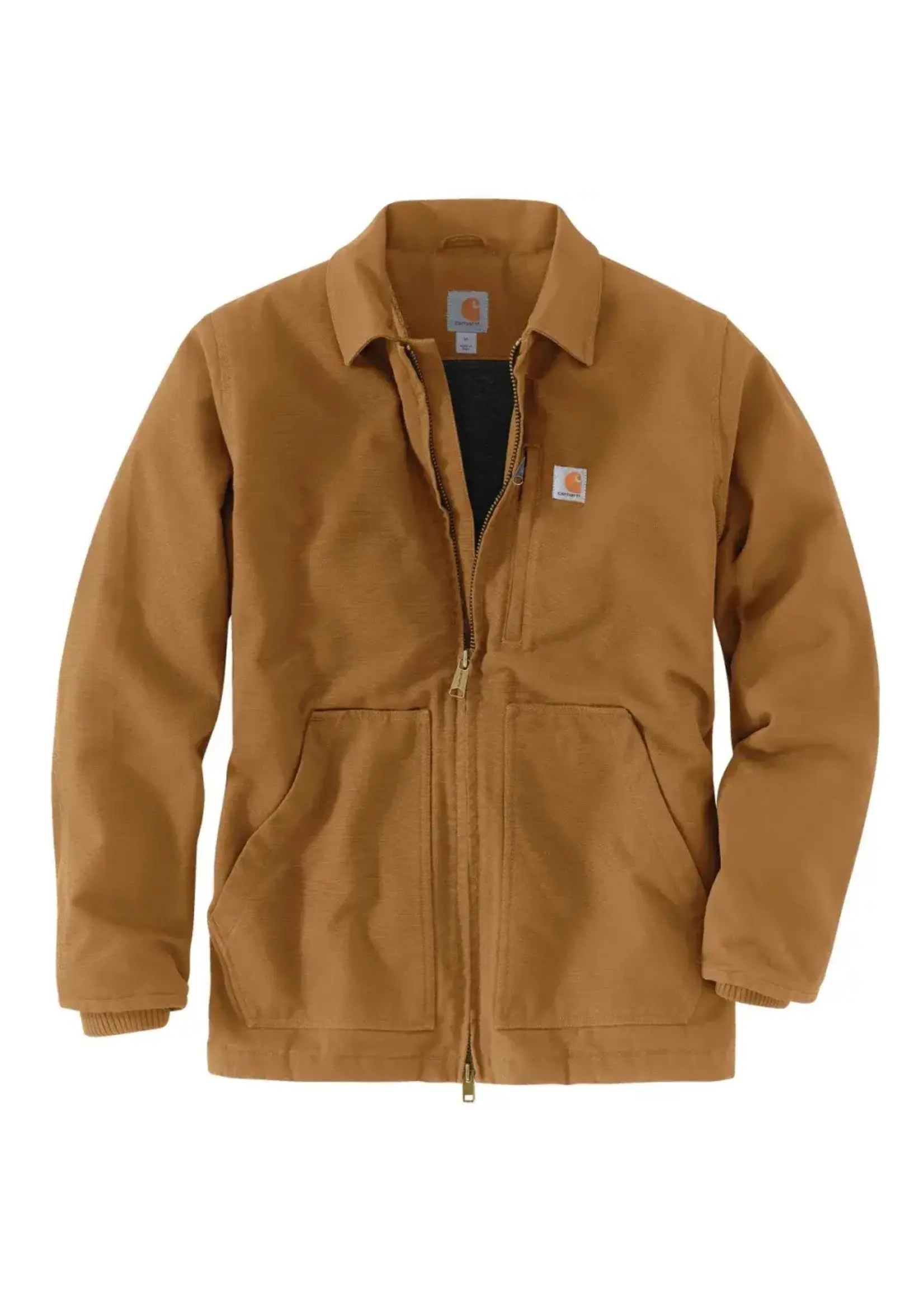 Carhartt Loose Fit Washed Duck Sherpa-Lined Coat  - Big