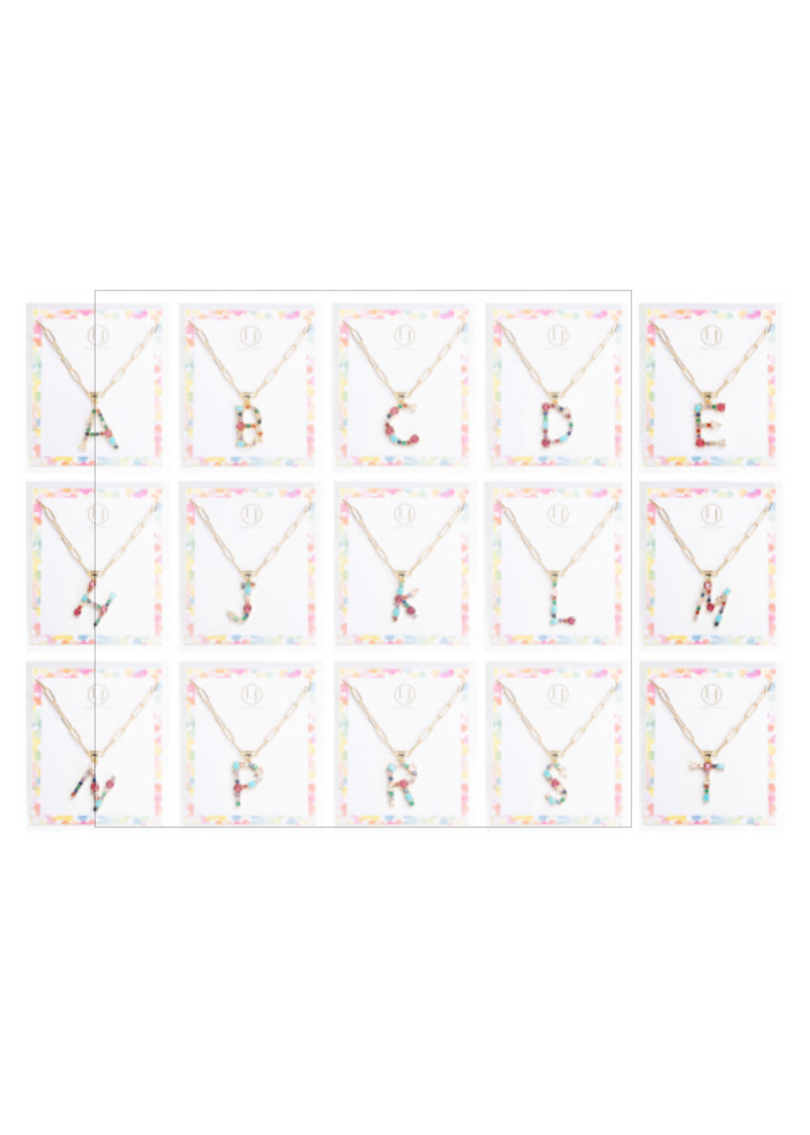 laura janelle Initial Necklace