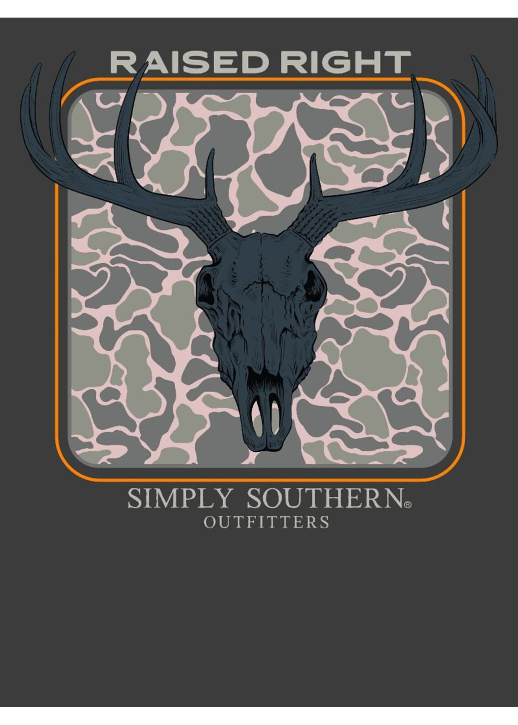 Simply Southern Collection Raised Right SS T-Shirt