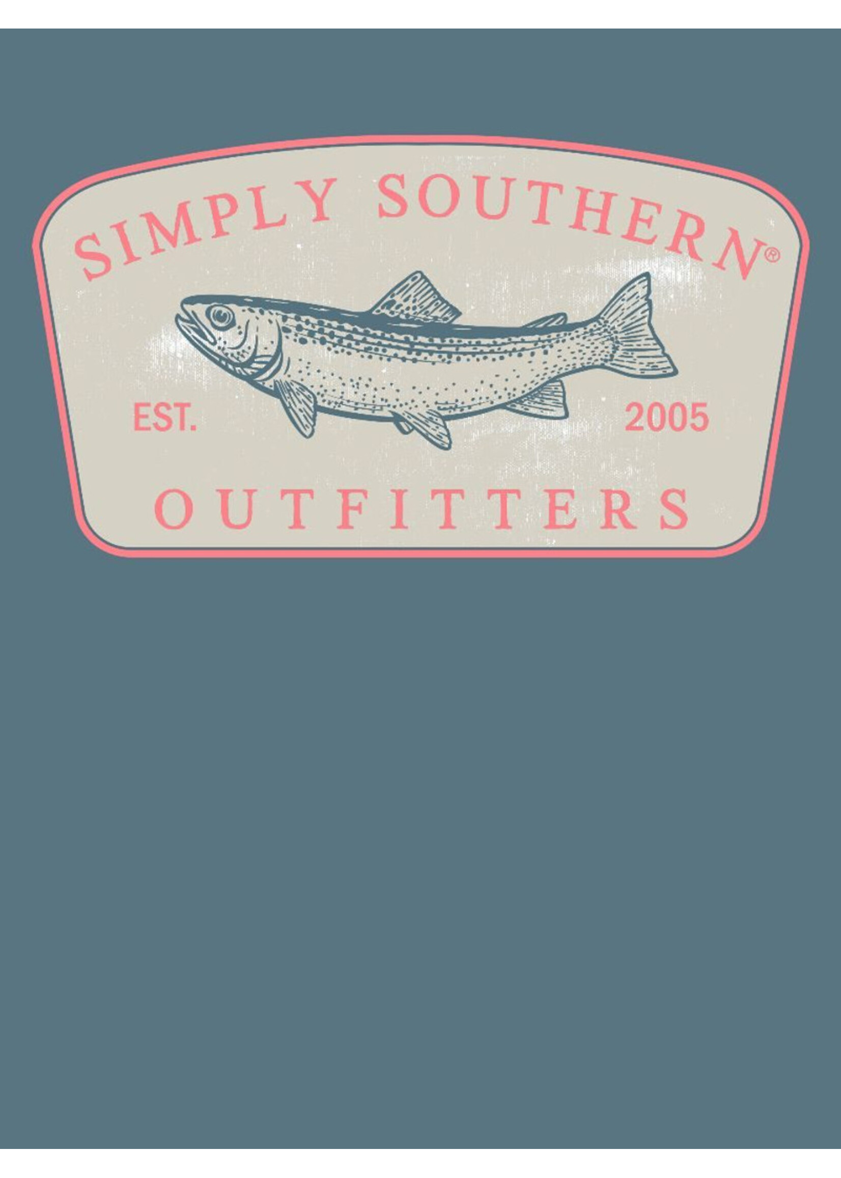 Simply Southern Collection Fish Logo SS T-Shirt