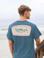 Simply Southern Collection Fish Logo SS T-Shirt