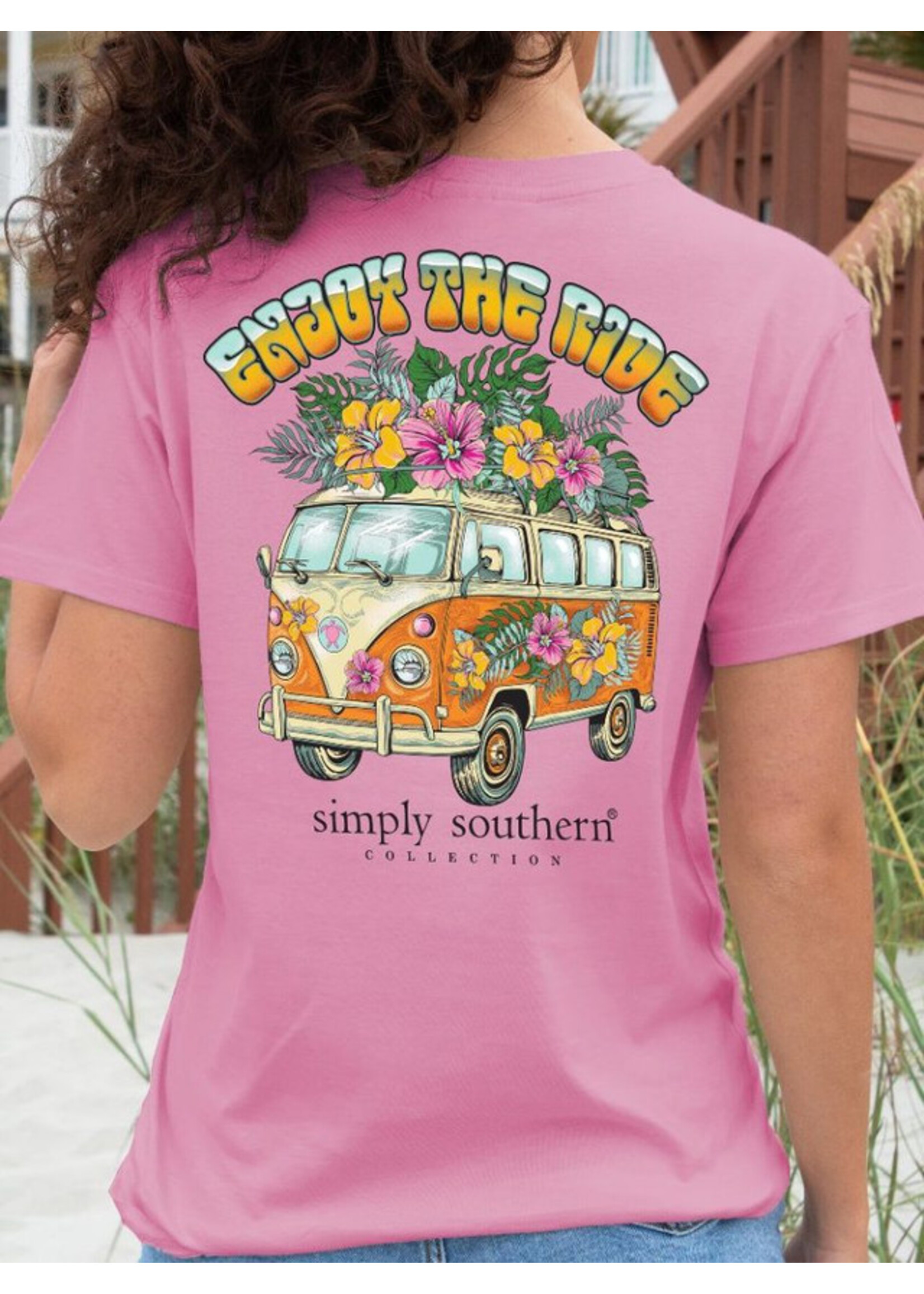 Simply Southern Collection Enjoy The Ride SS T-Shirt