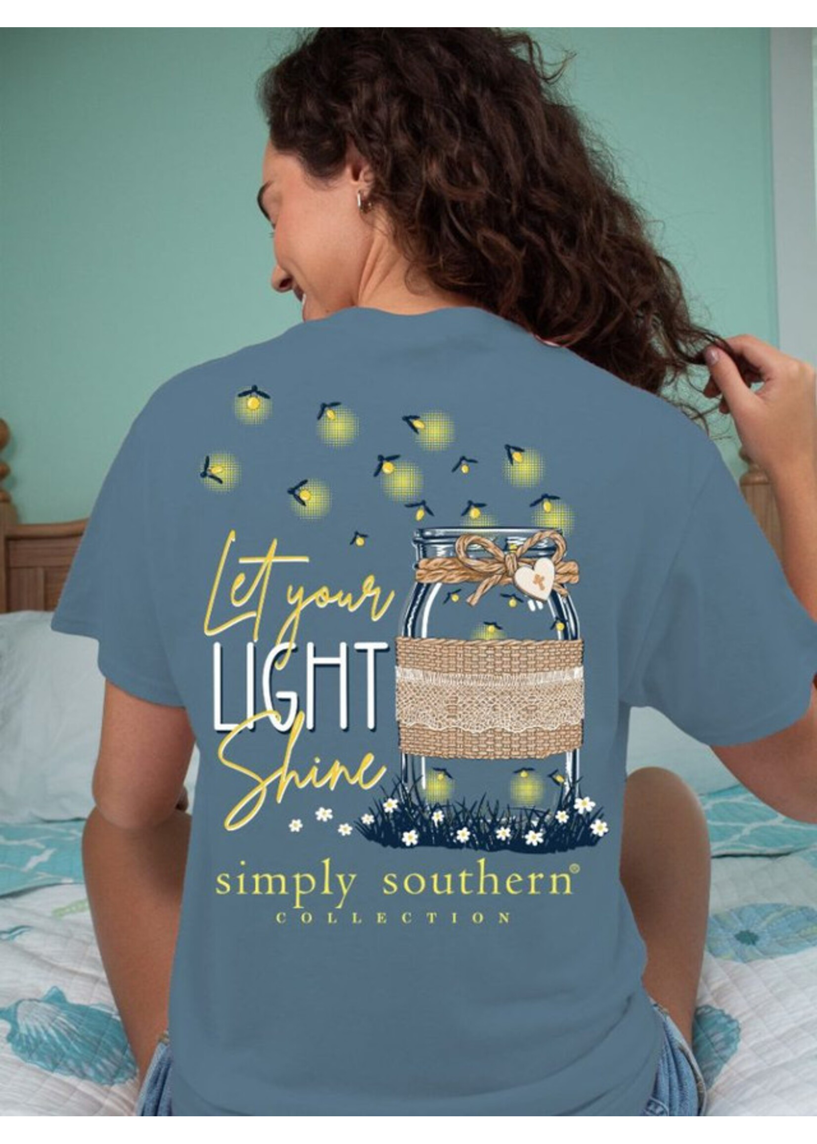 Simply Southern Collection Let Your Light Shine SS T-Shirt