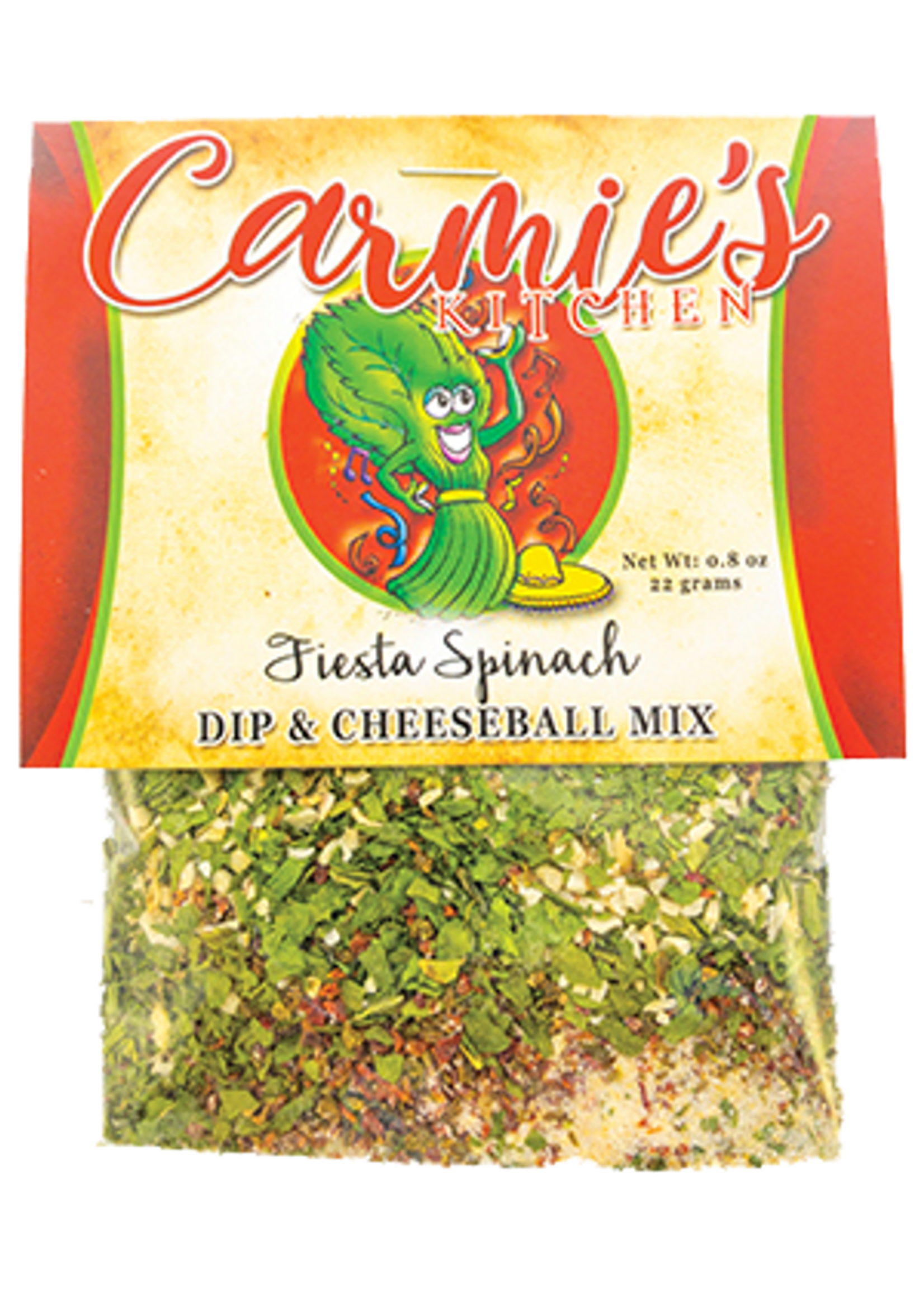 Carmies Kitchen Fiesta Spinach Dip Mix
