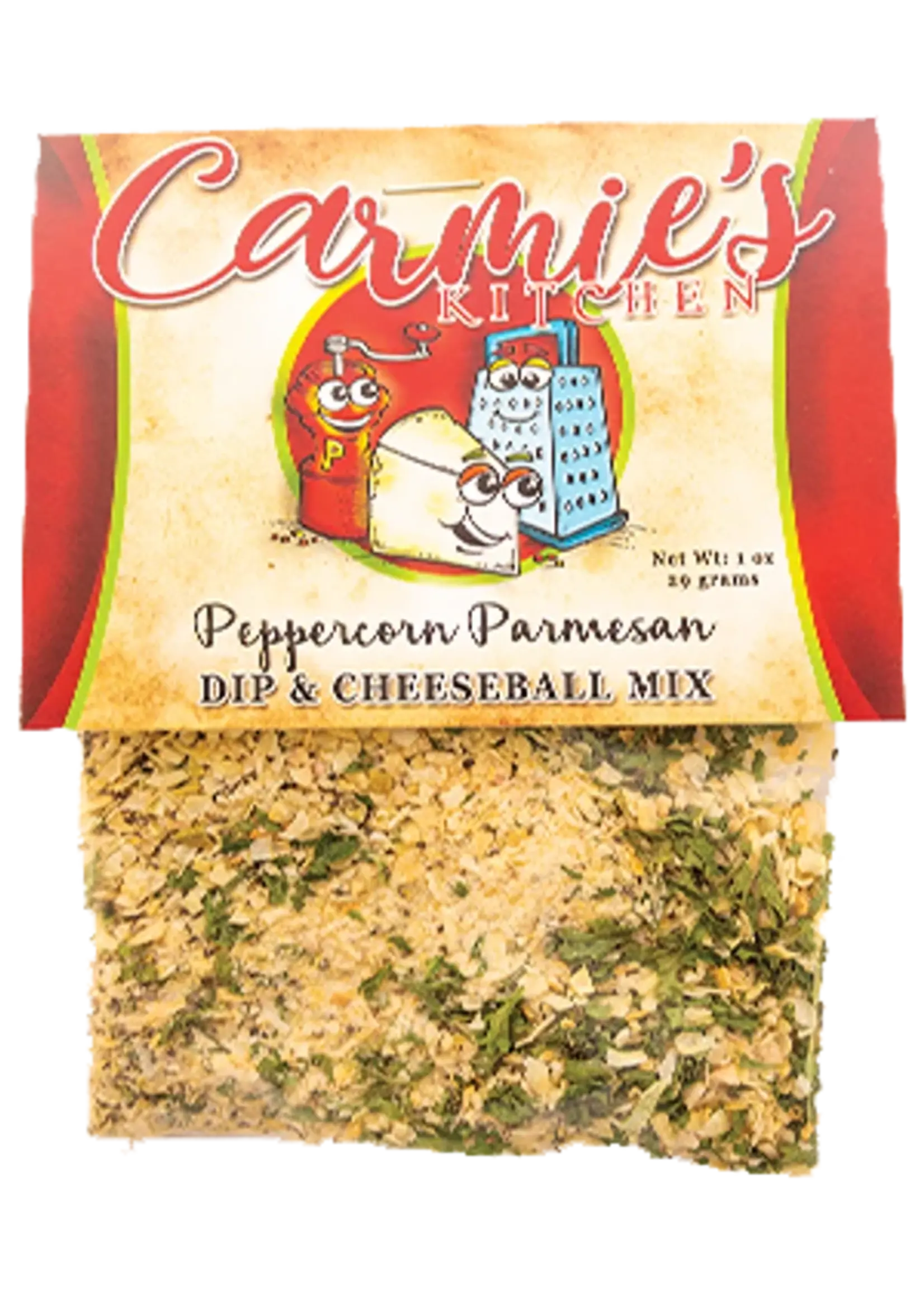Carmies Kitchen Peppercorn Parmesan Dip Mix