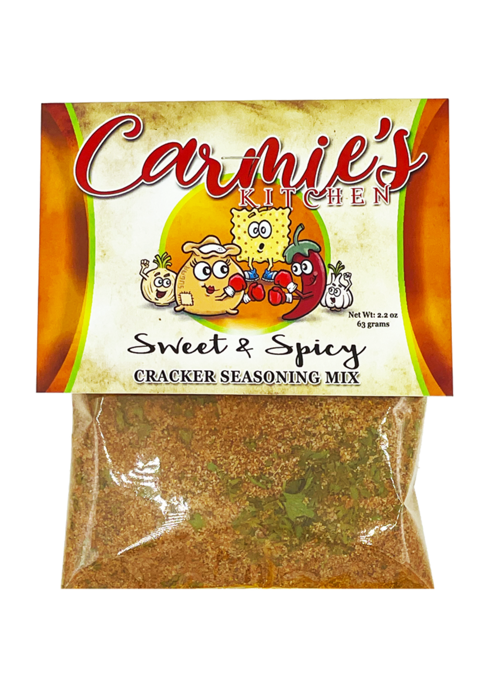 Carmies Kitchen Sweet and Spicy Cracker Seasoning Mix