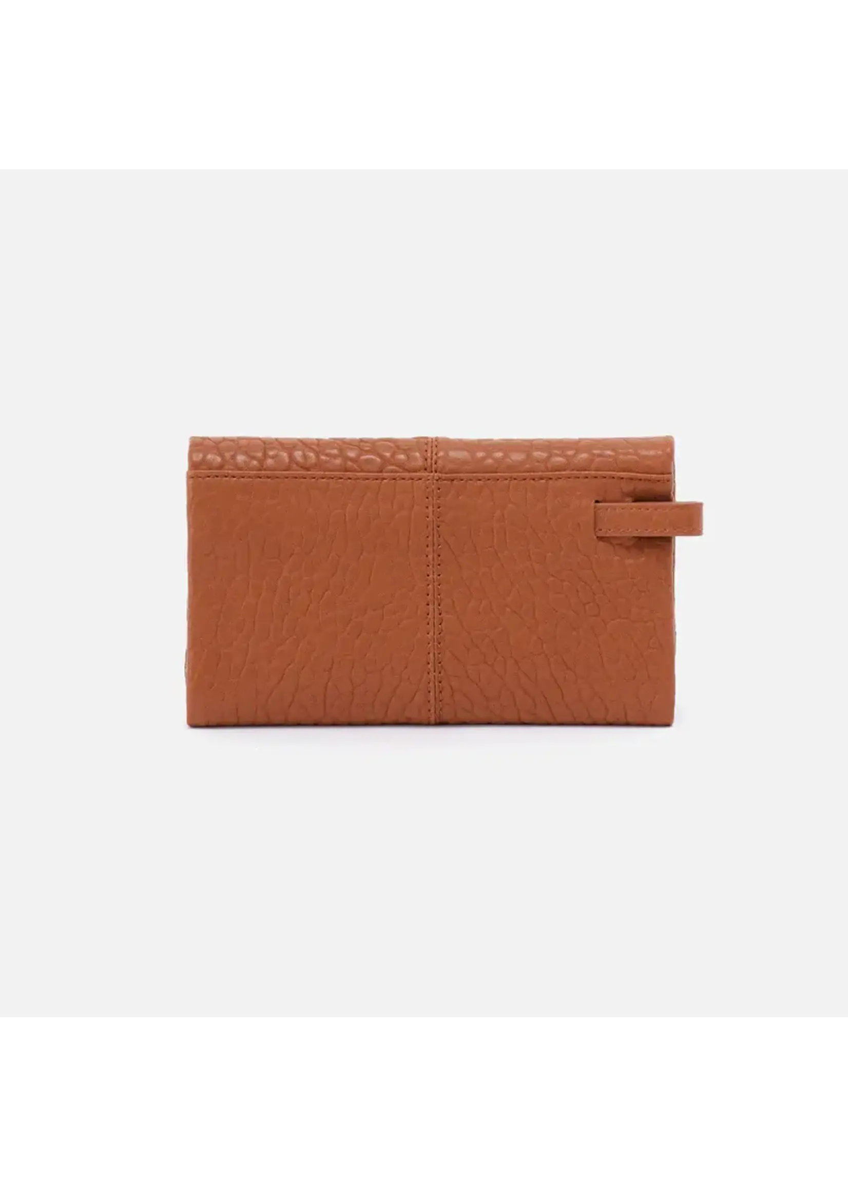 Hobo Keen Continental Wallet - Bubble Pebbled Leather