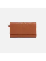 Hobo Keen Continental Wallet - Bubble Pebbled Leather