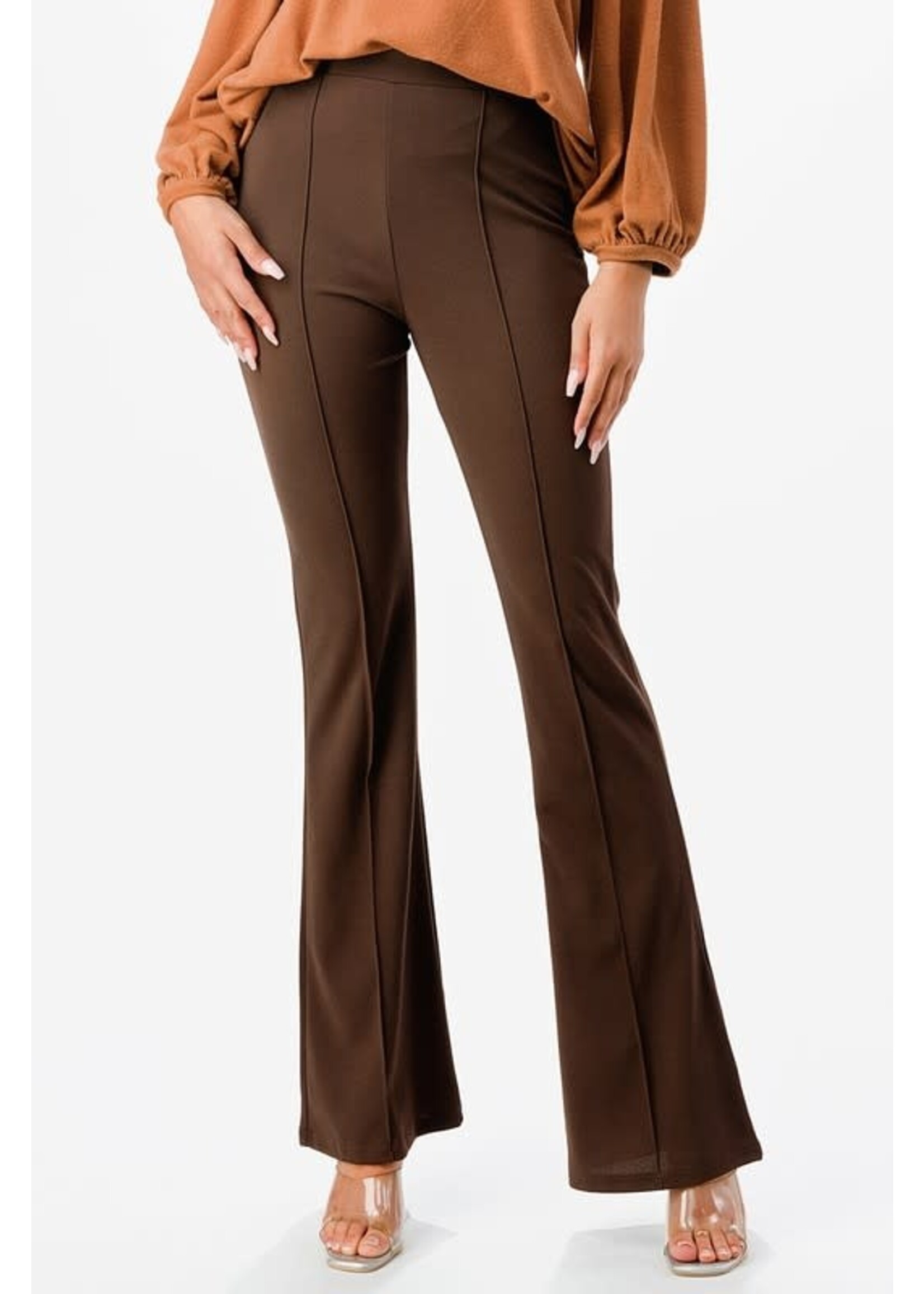 Stylive Pintuck Flare Pants