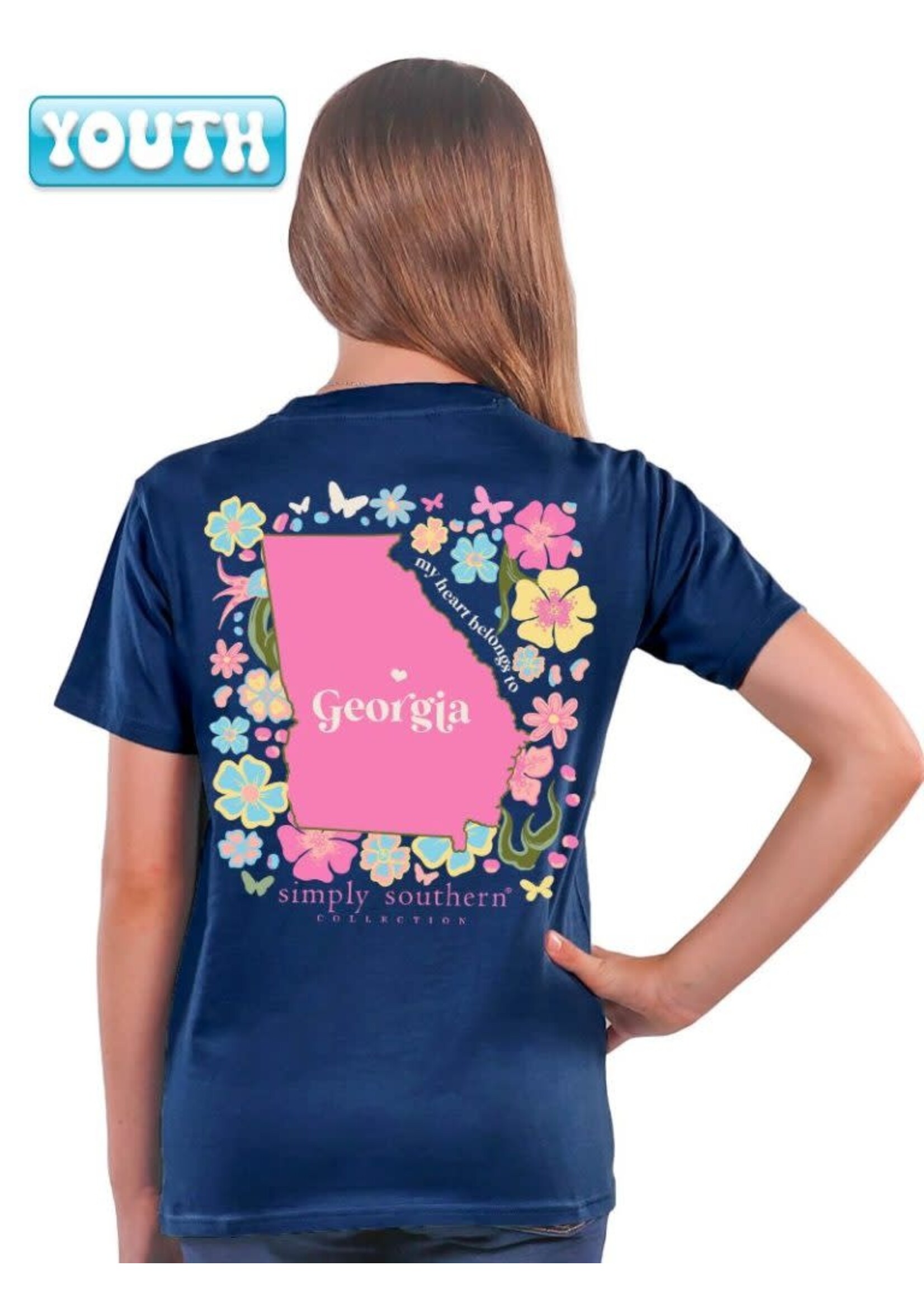 Simply Southern Collection Youth Georgia SS T-Shirt
