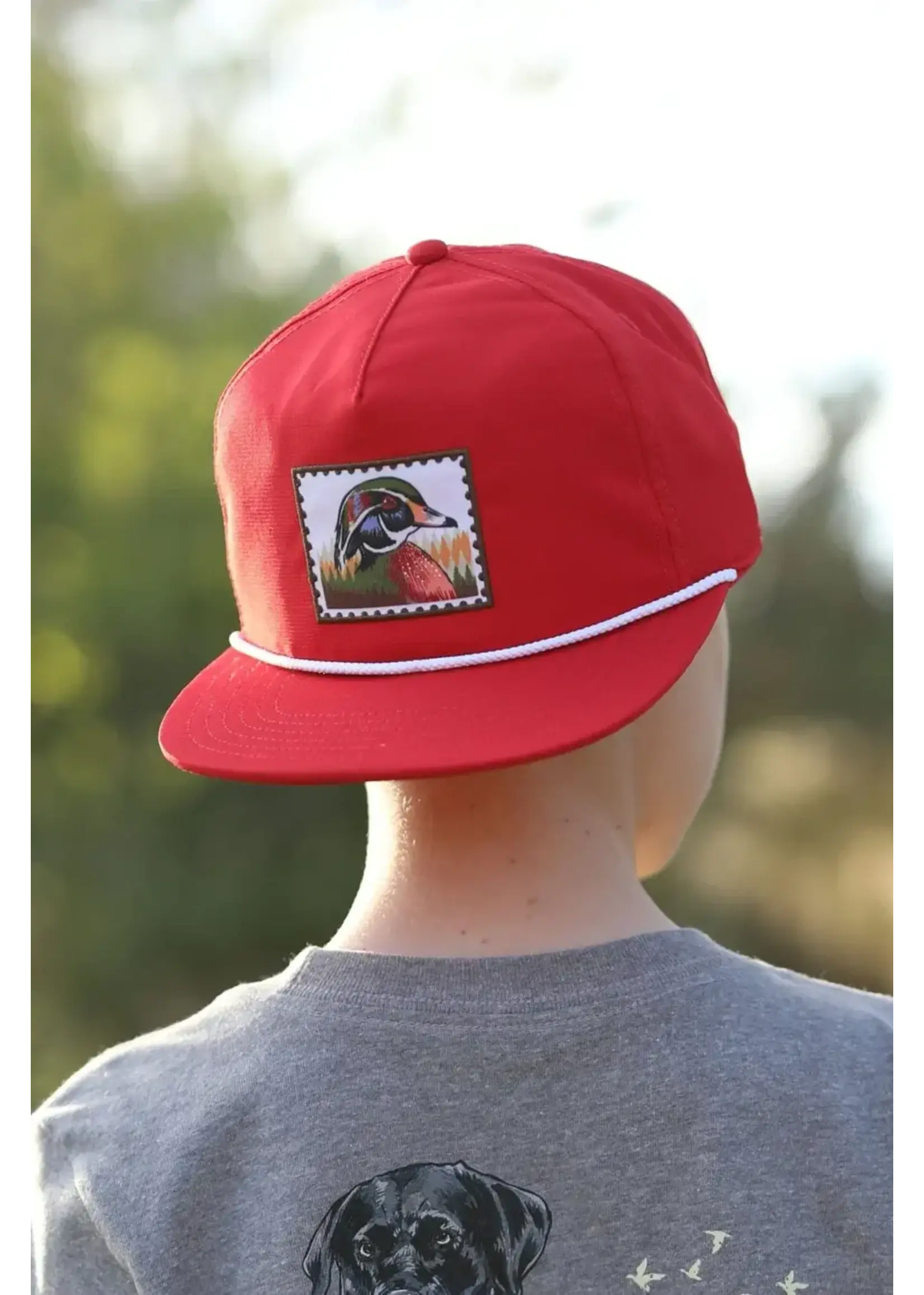 BURLEBO Youth Cap - Red Duck Stamp