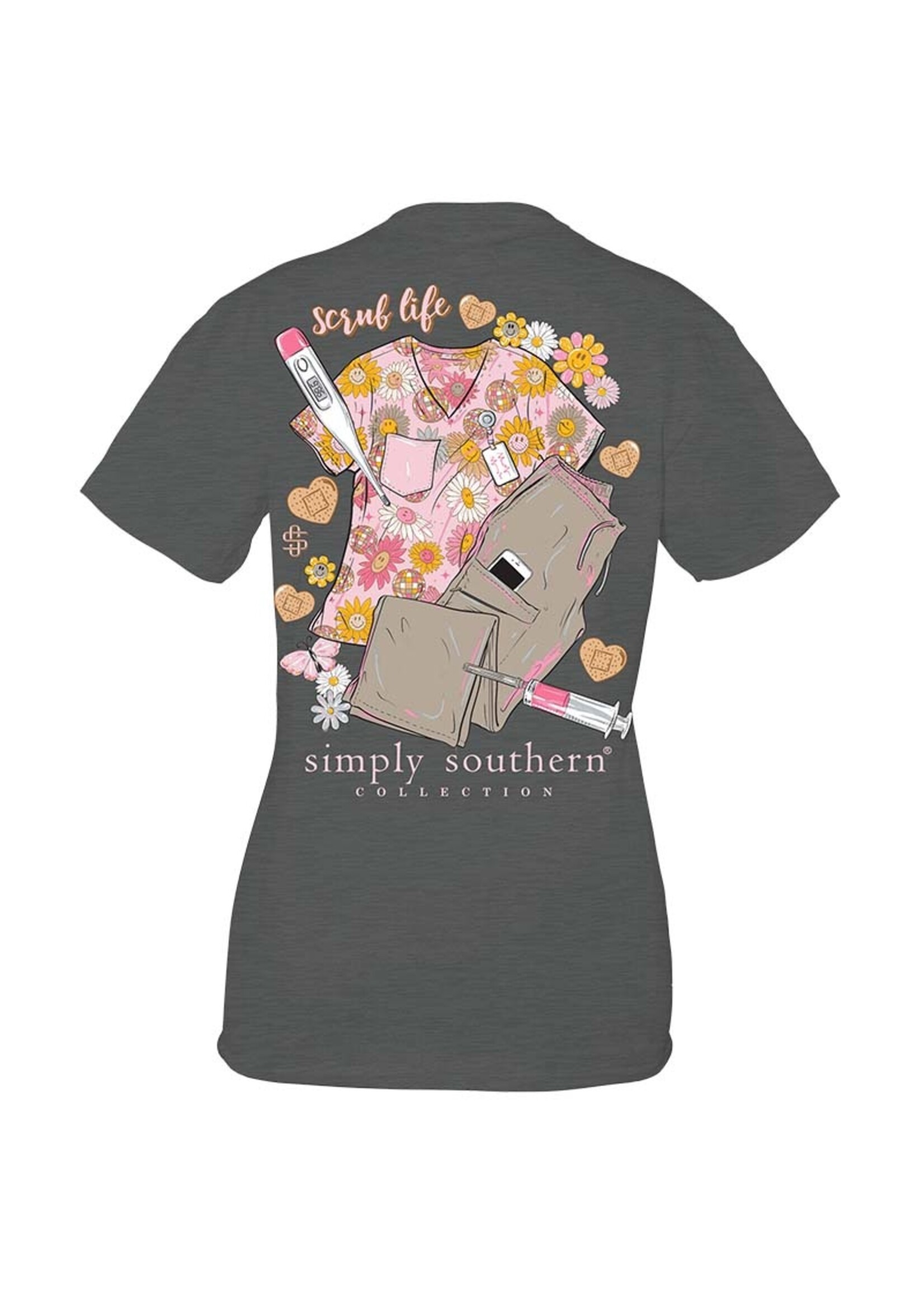 Simply Southern Collection Scrub Life SS T-Shirt