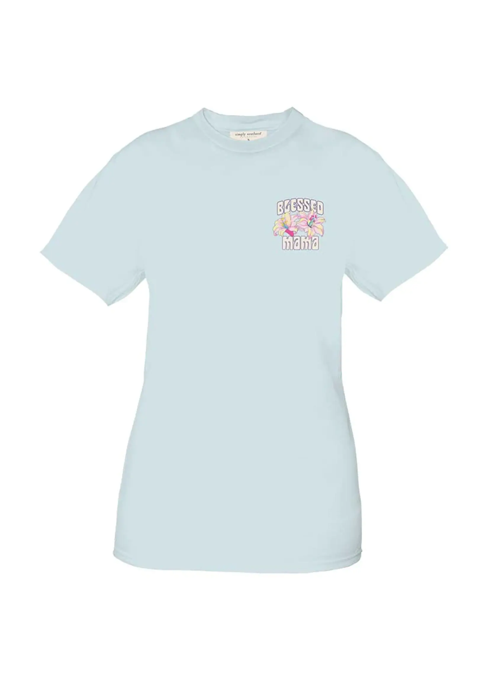 Simply Southern Collection Blessed Mama SS T-Shirt