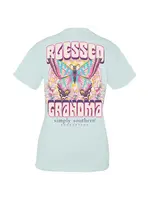 Simply Southern Collection Blessed Grandma Short Sleeve T-Shirt