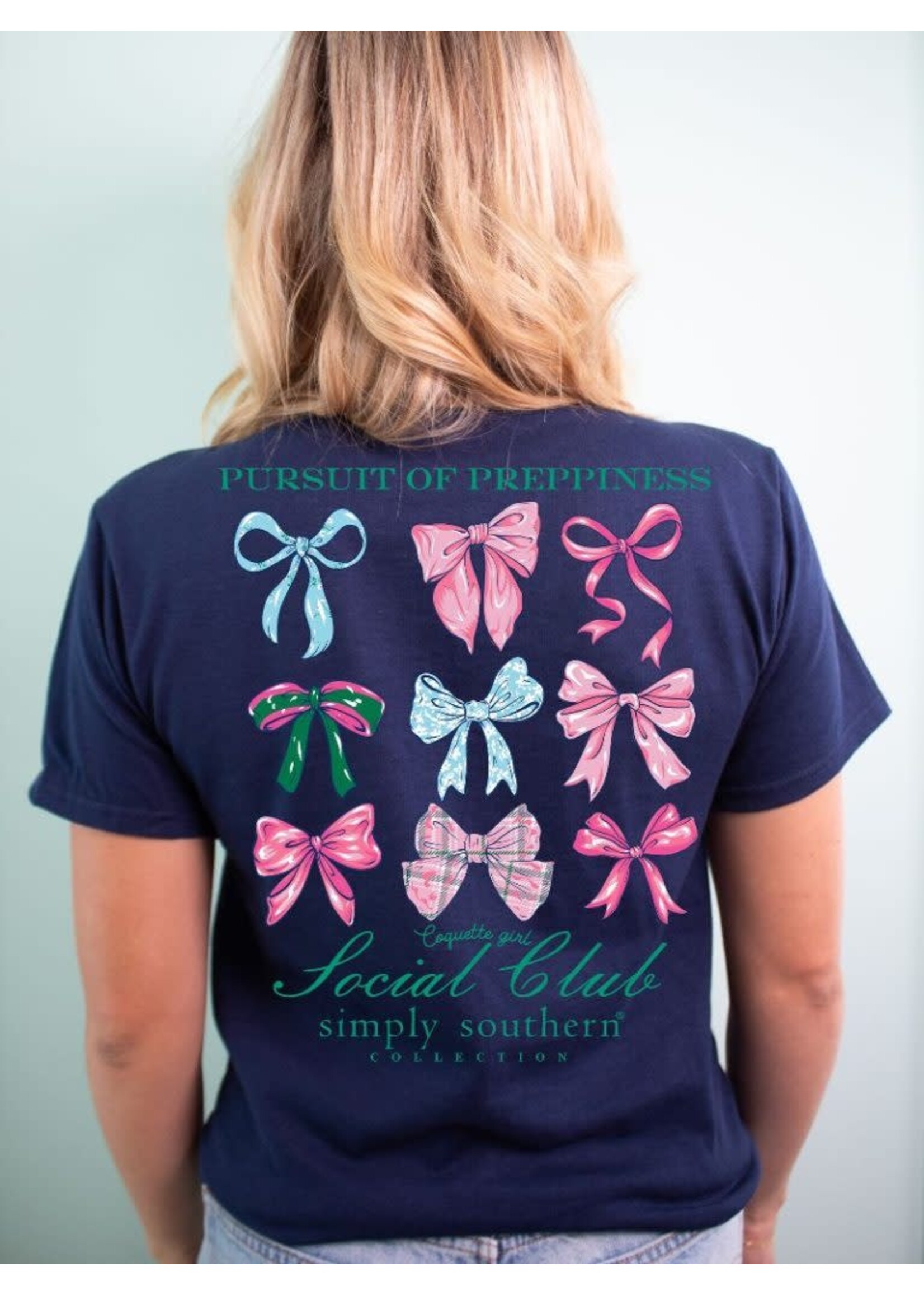 Simply Southern Collection Pursuit  of Preppiness SS Tee