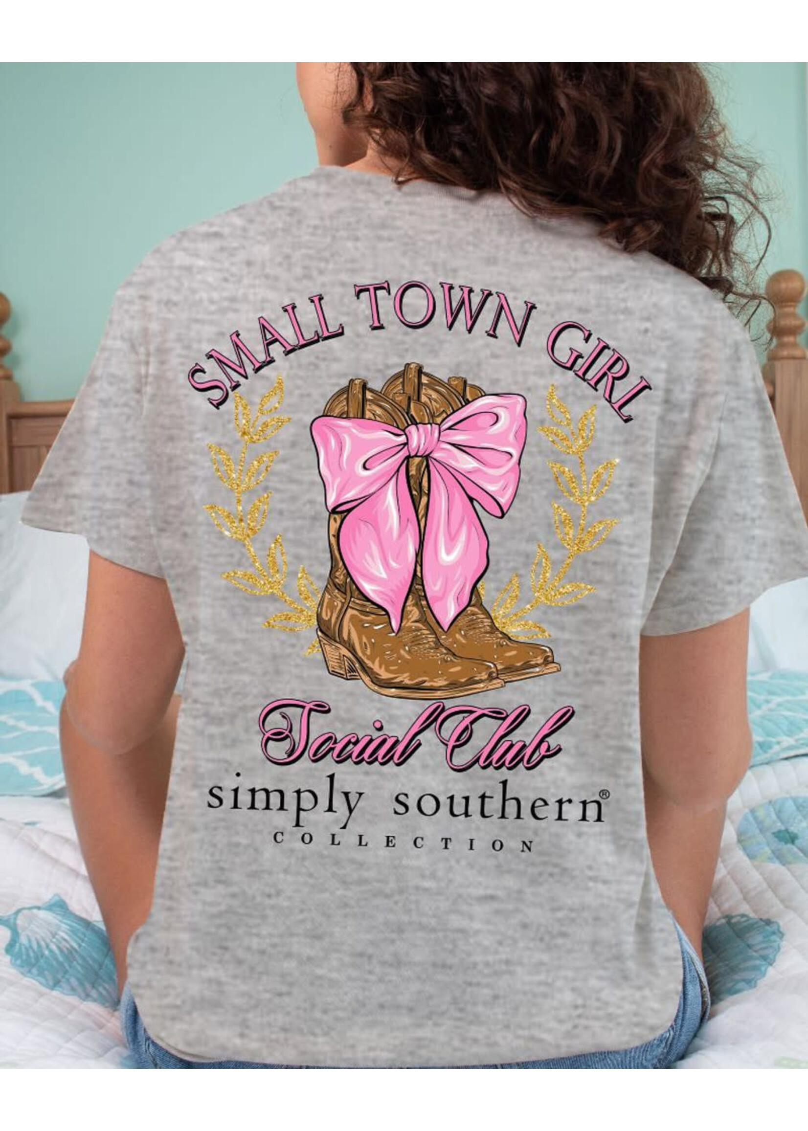 Simply Southern Collection Small Town Girl SS Tee