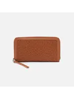Hobo Nila Large Zip Around Continental Wallet - Wave Weave Leather