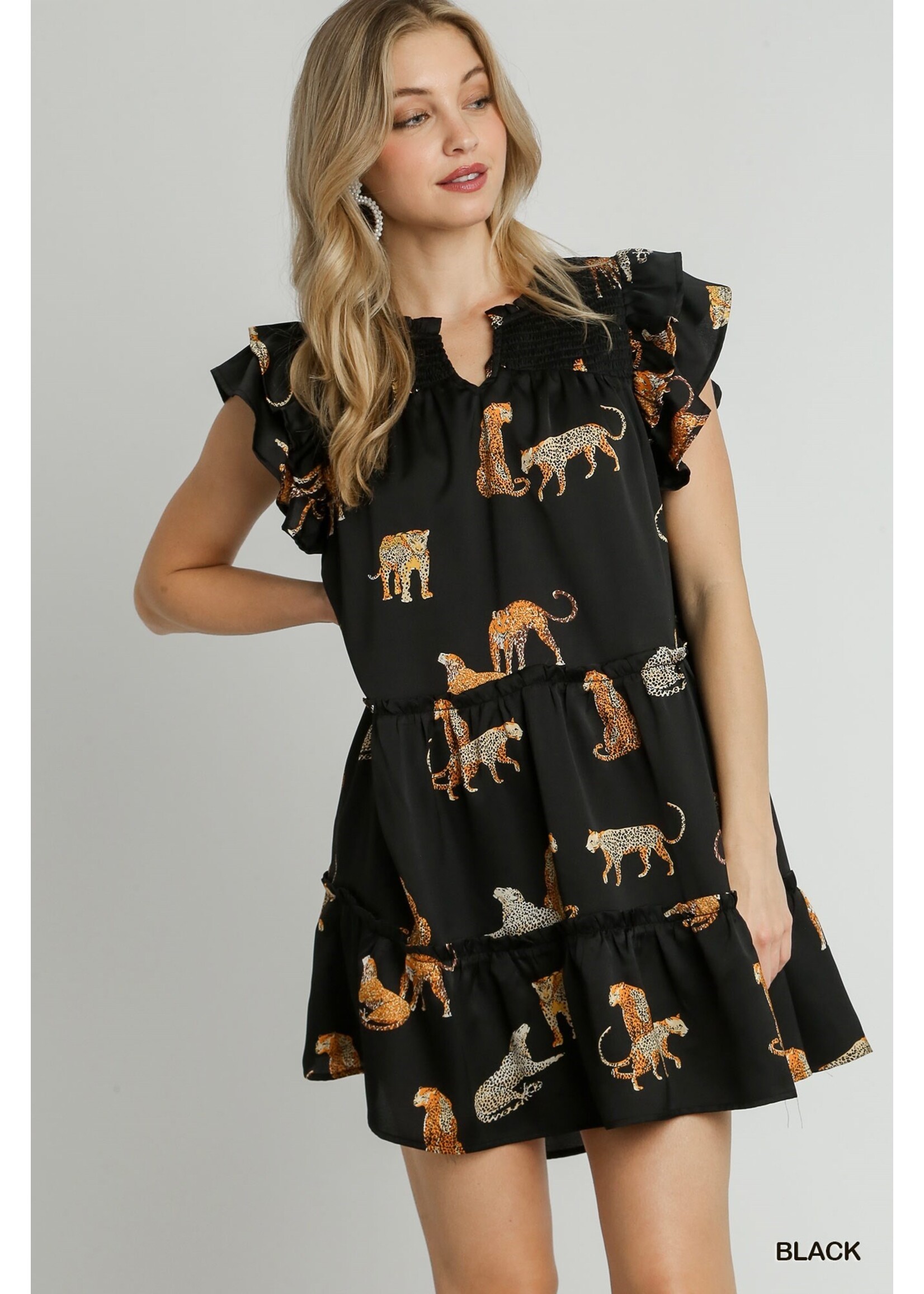Umgee Cheetah Print Dress