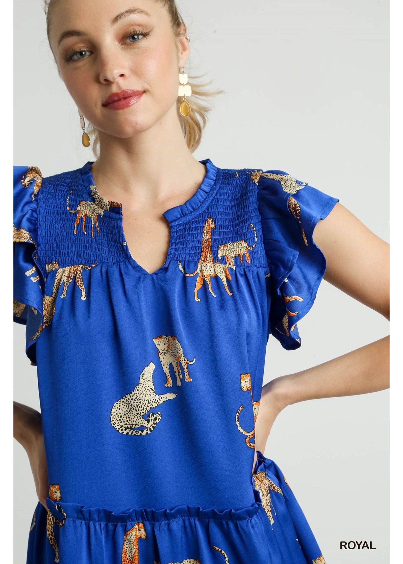 Umgee Cheetah Print Dress