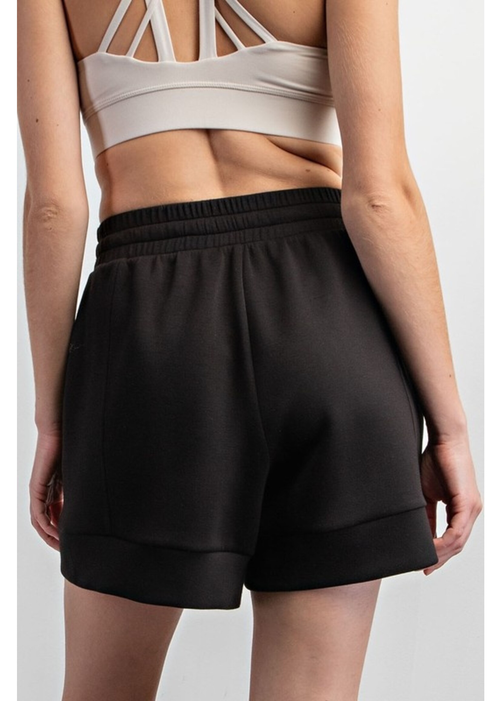 Pleated Casual Shorts