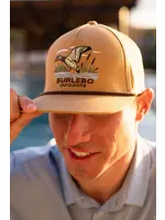BURLEBO Cap - Duck On Pond - Coyote Tan