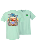 Peace Frogs, Inc No Wake Zone Frog Tee