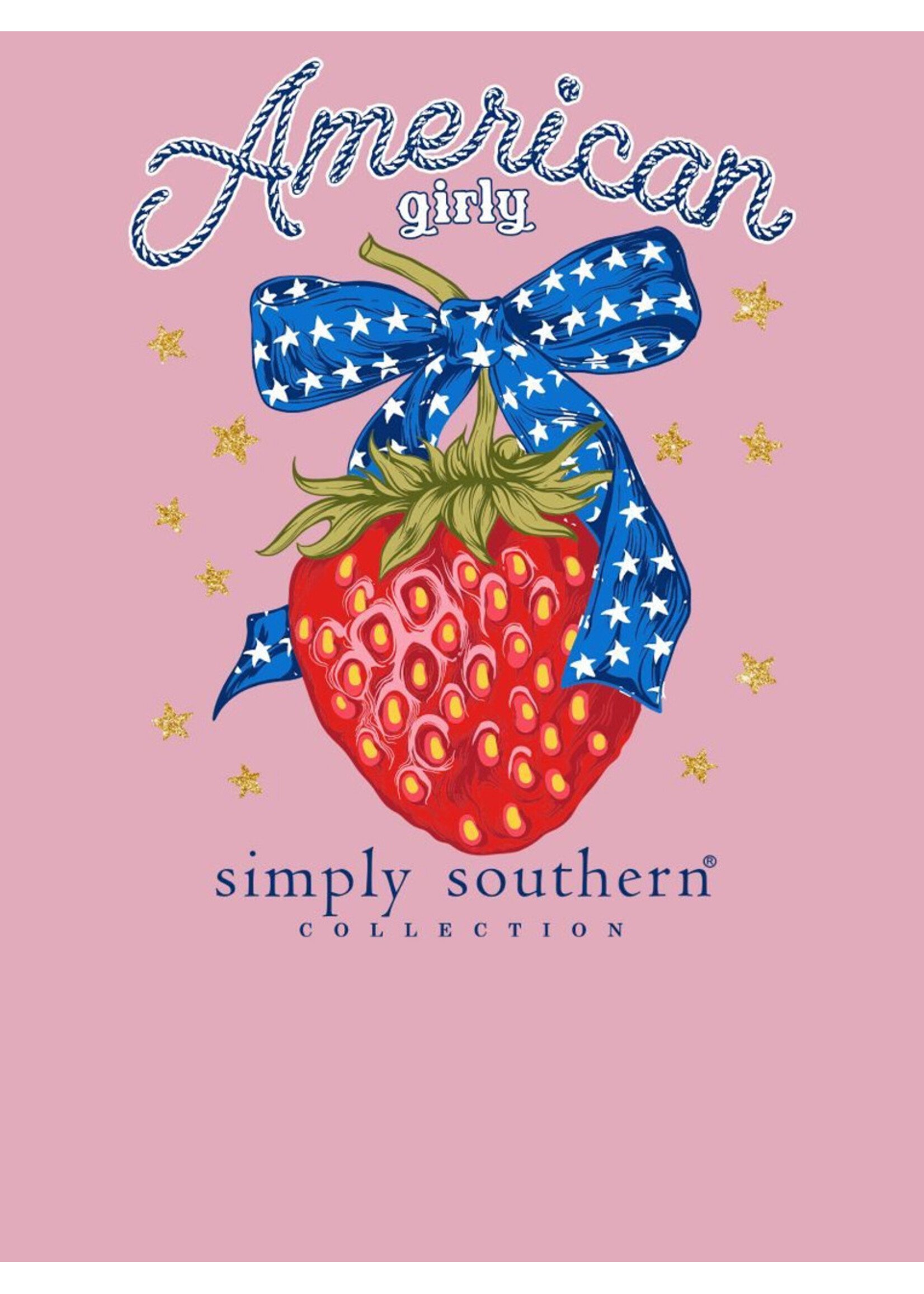 Simply Southern Collection 'American Girl' SS T-Shirt