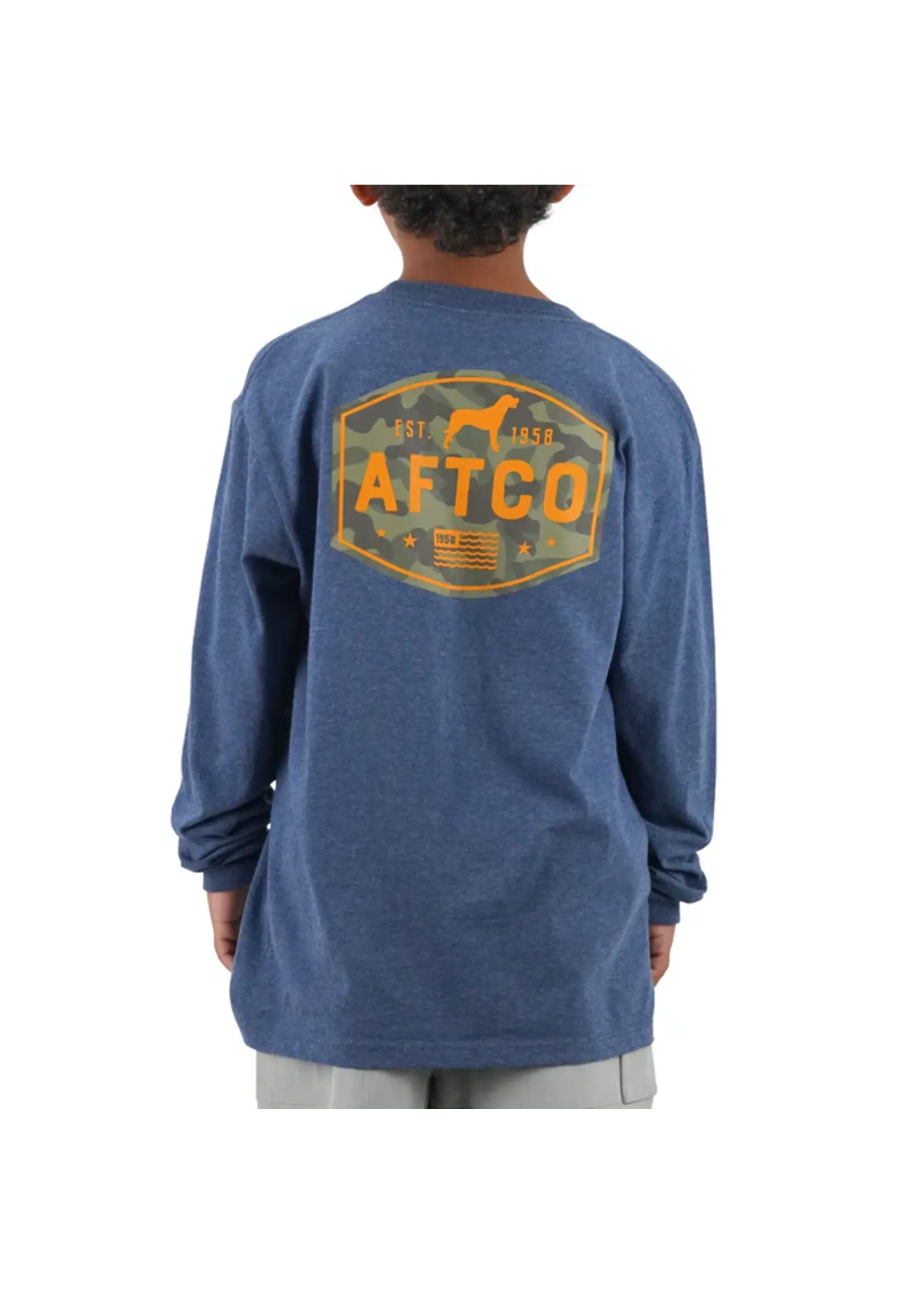 AFTCO Youth Best Friend LS T-Shirt