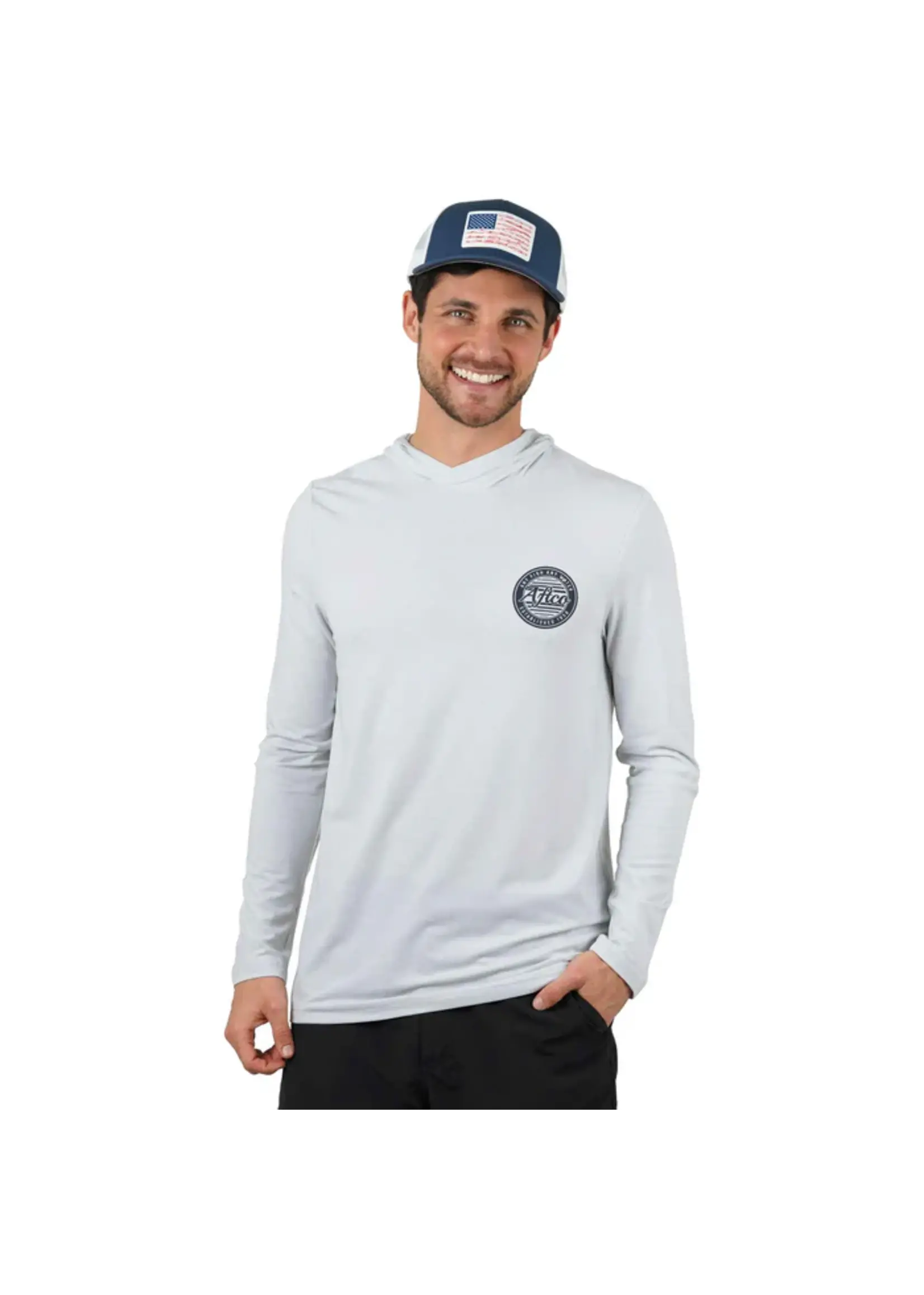 AFTCO Ocean Bound LS Sun Protection Hoodie