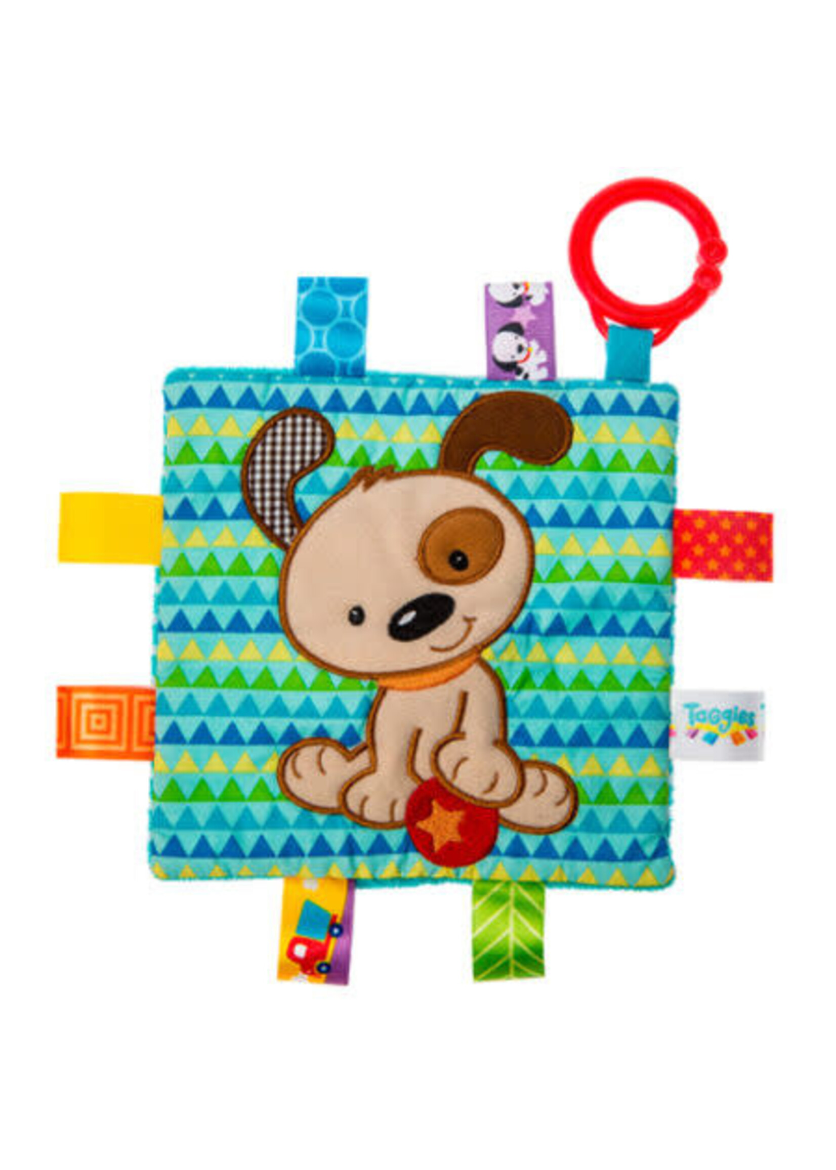 Mary Meyer Taggies Crinkle Me Brother Puppy – 6×6″